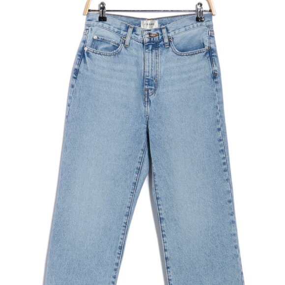 FRAME Le Jane Crop Straight Leg Jeans Size 25 - Picture 1 of 4